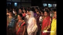 Hundreds protest over triple rape in India