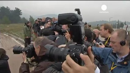Los ministros de Defensa turco, alemán y holandés...