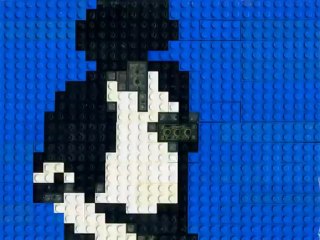 Michael Jackson danse en Lego