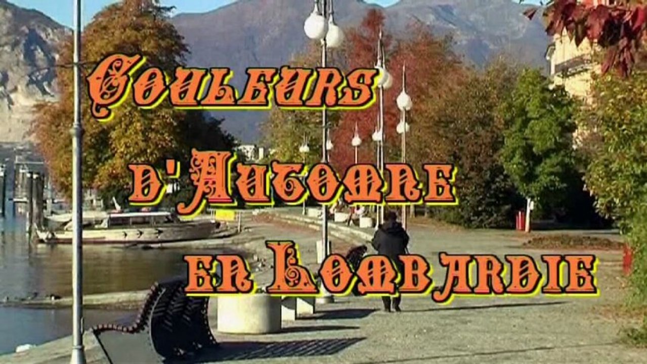 Couleurs d' automne en Lombardie