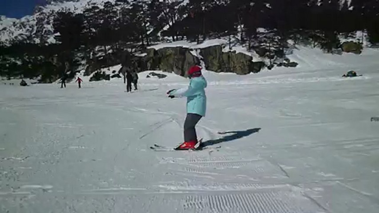 Jeanne à Ski