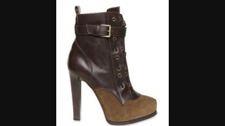 Dsquared  130mm Calfskin And Suede Boots Uk Fashion Trends 2013 From Fashionjug.com