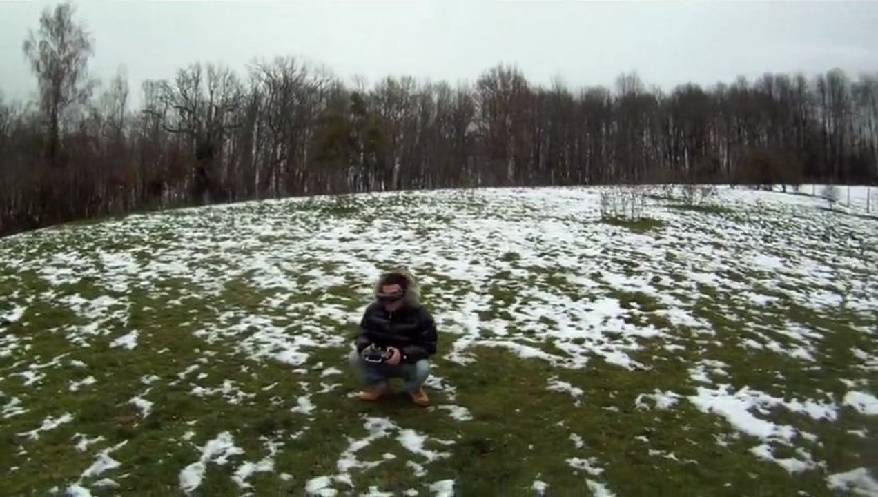 Drone au dessus de la Drome.