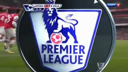 Арсенал - Астон Вилла 1 тайм
