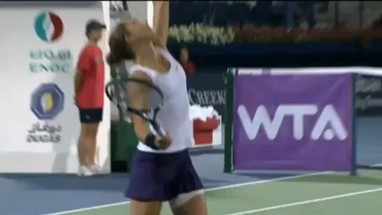 Dubai: Kvitova setzt sich die Krone auf