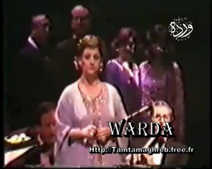 WARDA à L'olympia ღ♡ Loula Al malama  " وردة في الأولمبيا