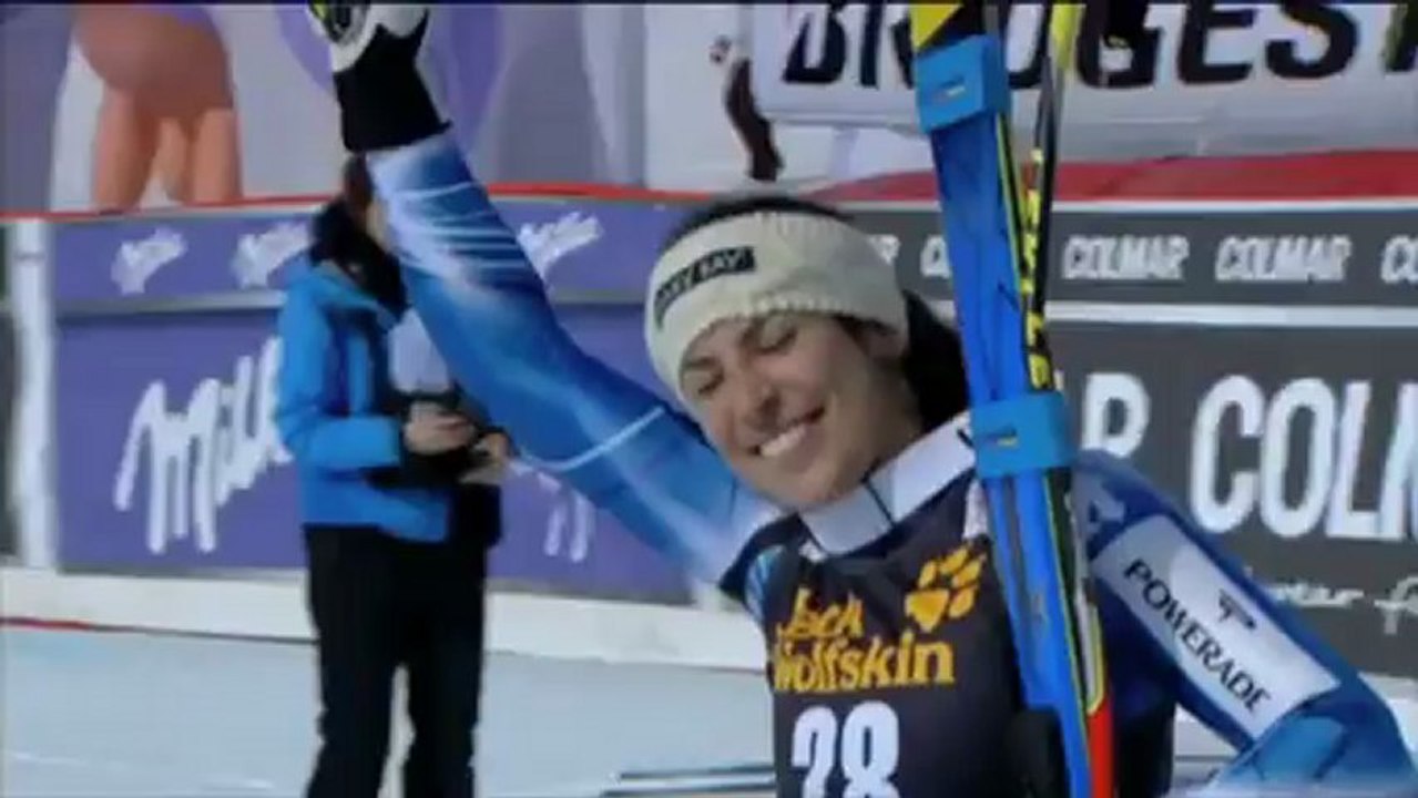 Ski alpin: Ruiz Castillo verhindert Abfahrtssieg von Höfl-Riesch