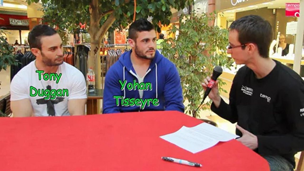 INTERVIEW POUR LE  FCL XIII - A LA GRANDE BRADERIE BONNE SOURCE - PODIUM TEMPO FM