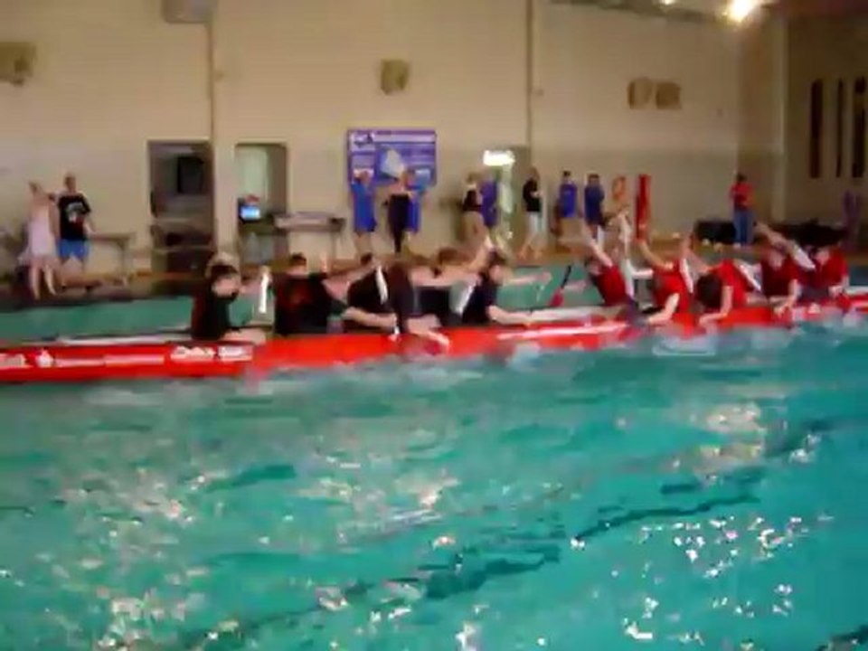 Drachenboot indoorcup unser dritter lauf