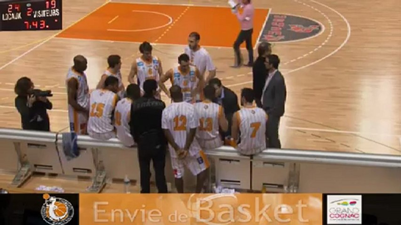 Match en "live" Cognac vs Challans - 1ére Mi-temps