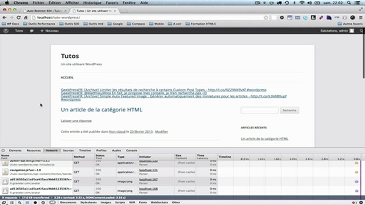 Plugin WordPress : Auto Redirect 301 in 404