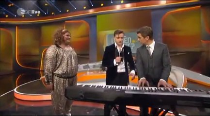 Wetten, dass.. Imitation Elvis presley par Justin Timberlake