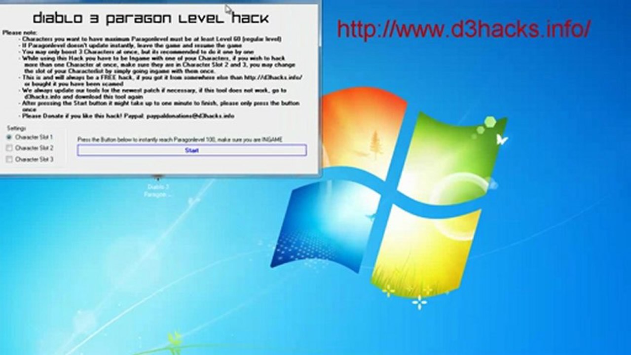 [UPDATED] Diablo 3 Paragon Level Hack 2.1