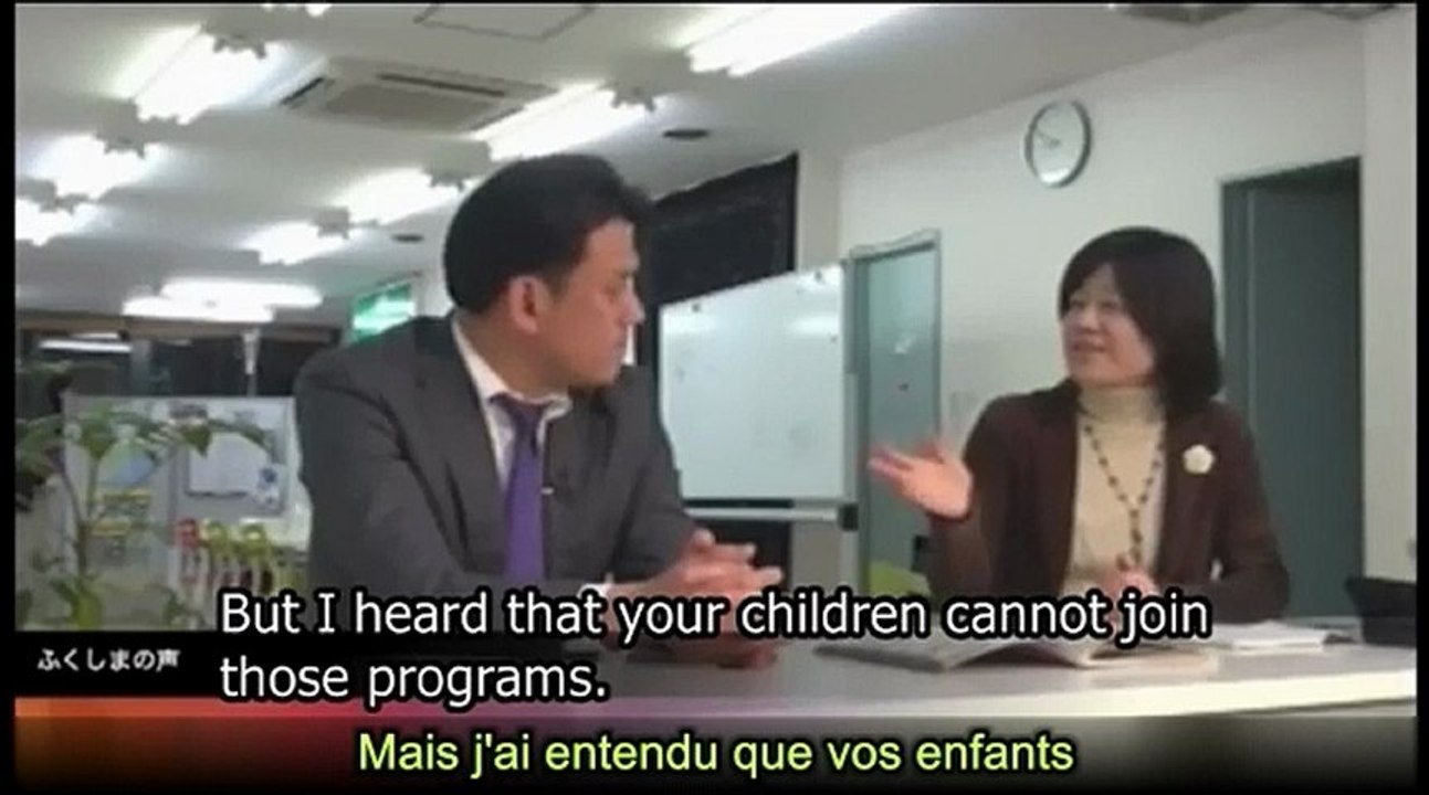 Un père de Fukushima, pourquoi je ne peux pas évacuer 07.02.2013