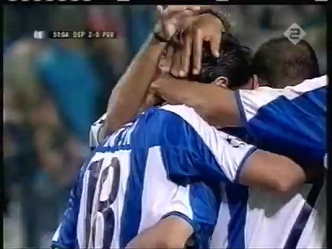2003 (September 30) Deportivo La Coruna (Spain) 2-PSV Eindhoven (Holland) 0 (Champions League)