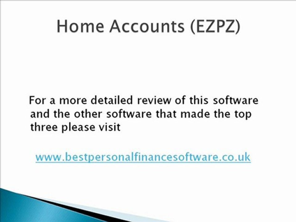 Best Personal Finance Software