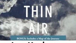 CD Book Review: Into Thin Air: A Personal Account of the Mt. Everest Disaster by Jon Krakauer