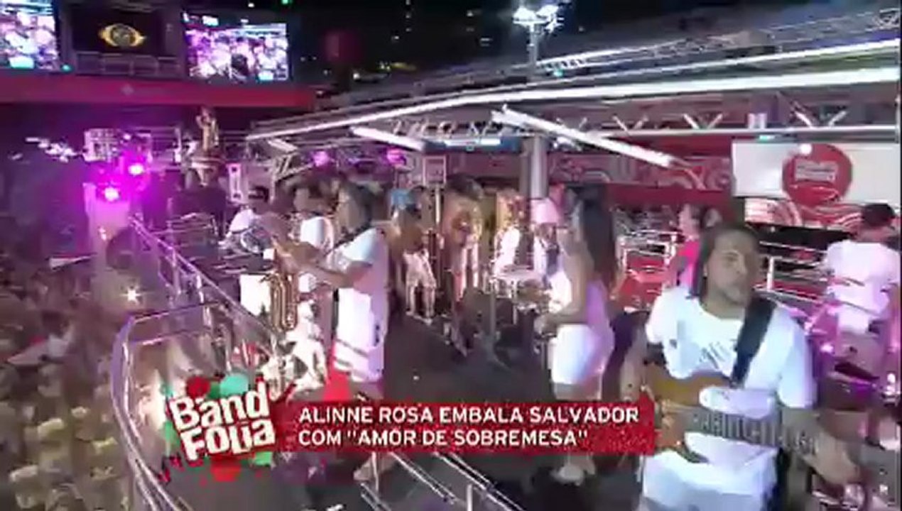 Alinne Rosa canta Amor de Sobremesa Carnaval 2013