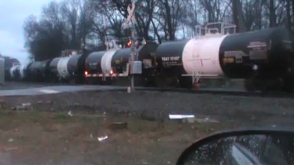 Norfolk Southern mixed freight southeast through Mableton Ga.