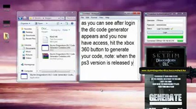The Elder Scrolls V Skyrim Dragonborn DLC PC Keygen - YouTube