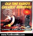 Fun Book Review: Old Time Radio's Greatest Detectives by Various Artists