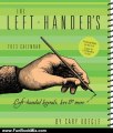Fun Book Review: The Left-Hander's 2013 Weekly Planner Calendar: Left-handed legends, lore & more by Cary Koegle