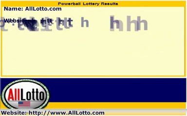 Powerball Lottery Drawing Results for February 23, 2013