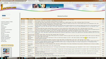 AT and Baby AT Motherboards - yes they are still around