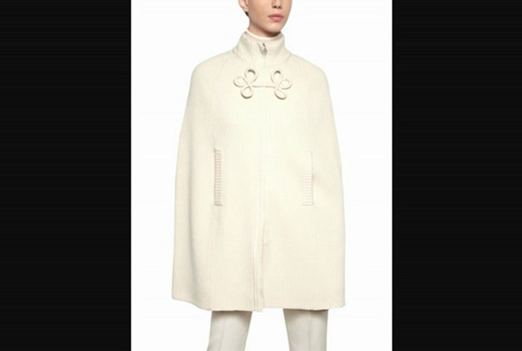 Valentino  Sotage & Wool Knit Cape Uk Fashion Trends 2013 From Fashionjug.com