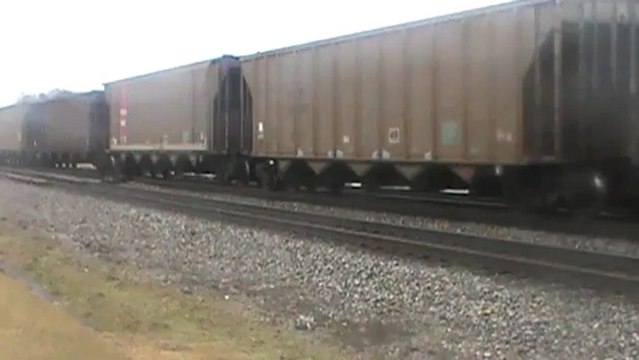 Norfolk Southern coal train northwest through Austell Ga.