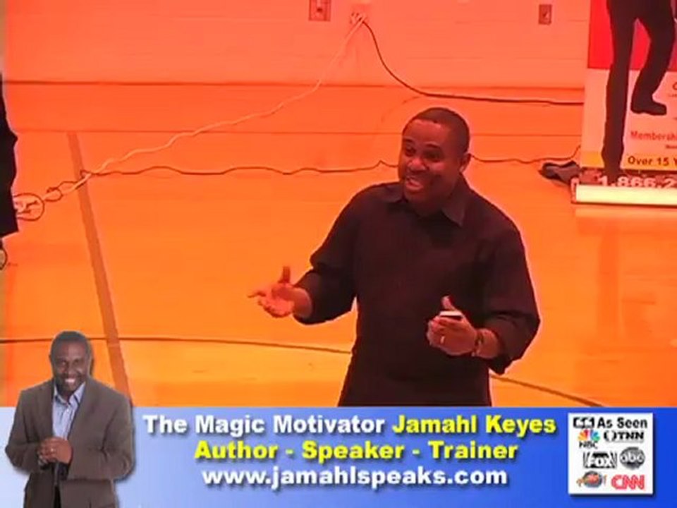 Award Winning Youth Leadership Speaker Jamahl Keyes.