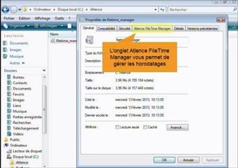 Présentation d'Atlence FileFime Manager pour Windows
