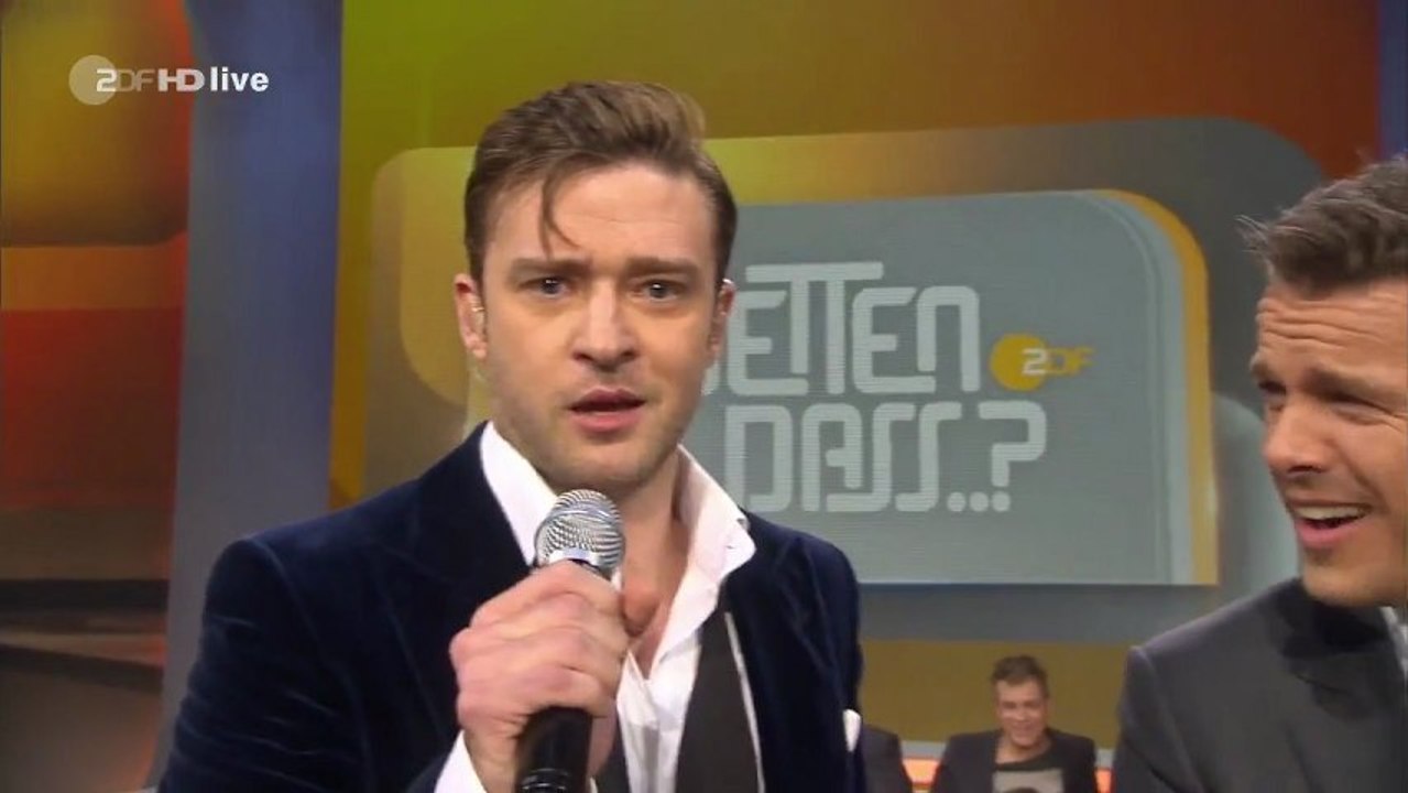 Justin Timberlake imite Elvis Presley - Wetten Das