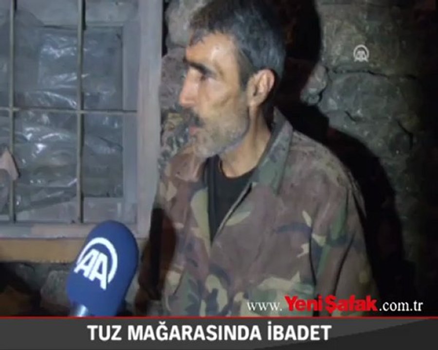 Tuz mağarasında ibadet
