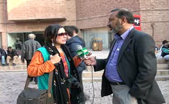 Sarah Hussain comments on Lahore Literary Festival