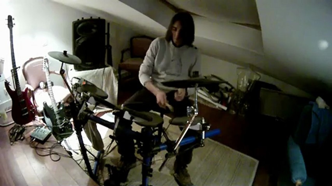 solo batterie rick drum td6 ;le son trop puissant !!!!!!