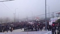 Διαδήλωση για τα μεταλλεία στη Χαλκιδική