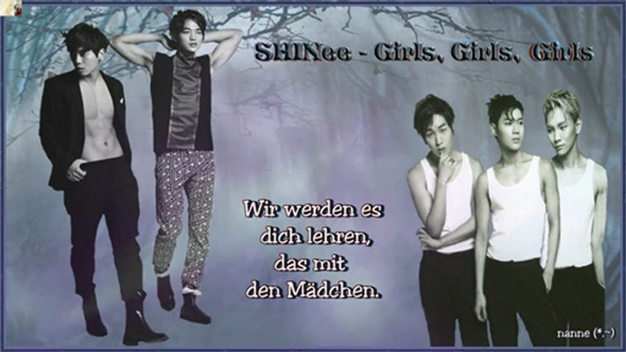 SHINee - Girls, Girls, Girls k-pop [german sub]