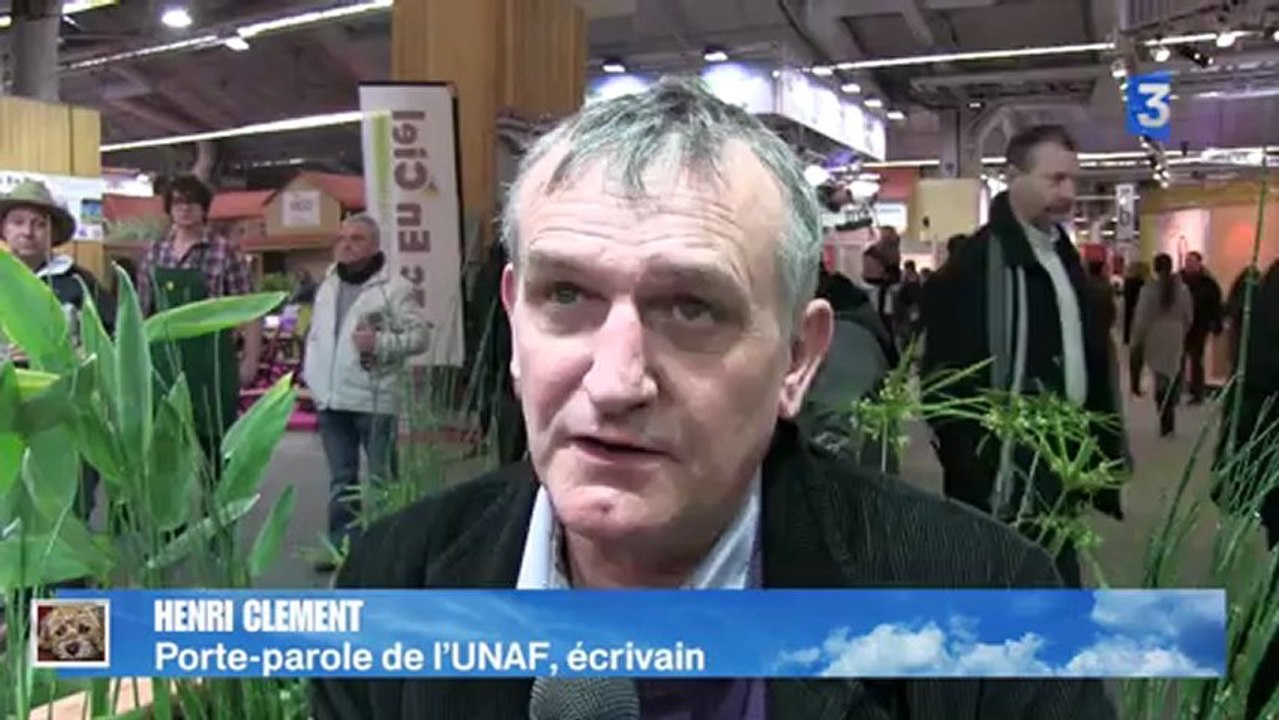 SIA 2013 : enri Clément, porte-parole de l'UNAF