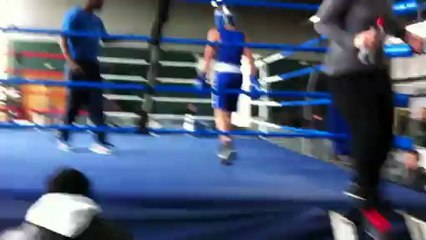 adam 3eme round  finale championnat pré combat idf 2013