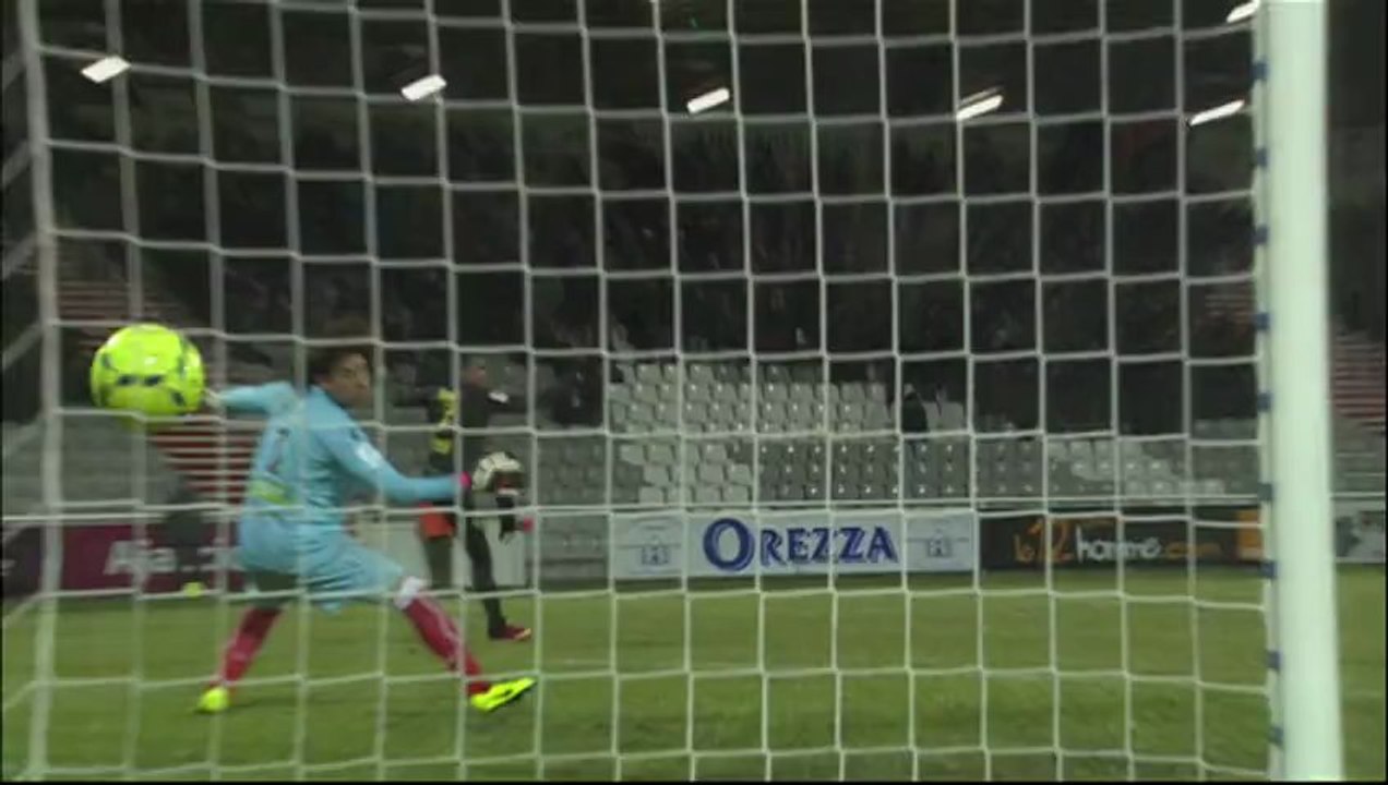 But Dimitri PAYET (74ème) - AC Ajaccio - LOSC Lille (1-3) - saison 2012/2013
