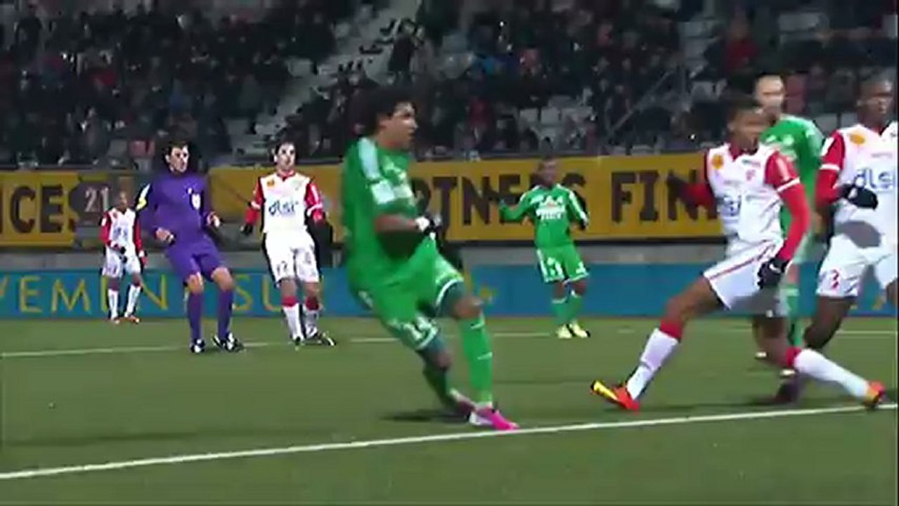 But BRANDAO (17ème) - AS Nancy-Lorraine - AS Saint-Etienne (0-3) - saison 2012/2013