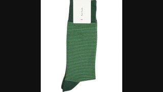 Paul Smith  Striped Cotton Blend Socks Uk Fashion Trends 2013 From Fashionjug.com