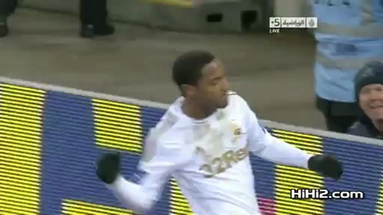 هدف دي جوزمان - سوانزي 5-0 برادفورد