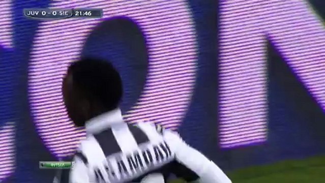 Чемпионат Италии 2012-13 / 26 тур / Ювентус-Сиена / 1 тайм / 24.02.2013