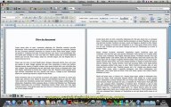 Tuto Mac - Word 2011 - Note bas page et de fin - Extrait