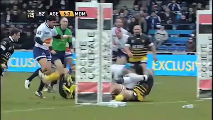 Agen-Mont de Marsan: 9-3 - J19 - Saison 2012/2013