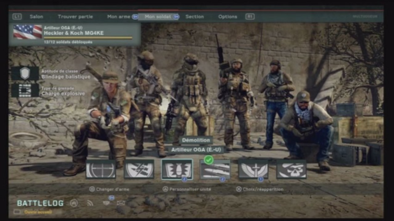 Medal of Honor Warfighter - Tutorial - Bien choisir sa classe et son arme