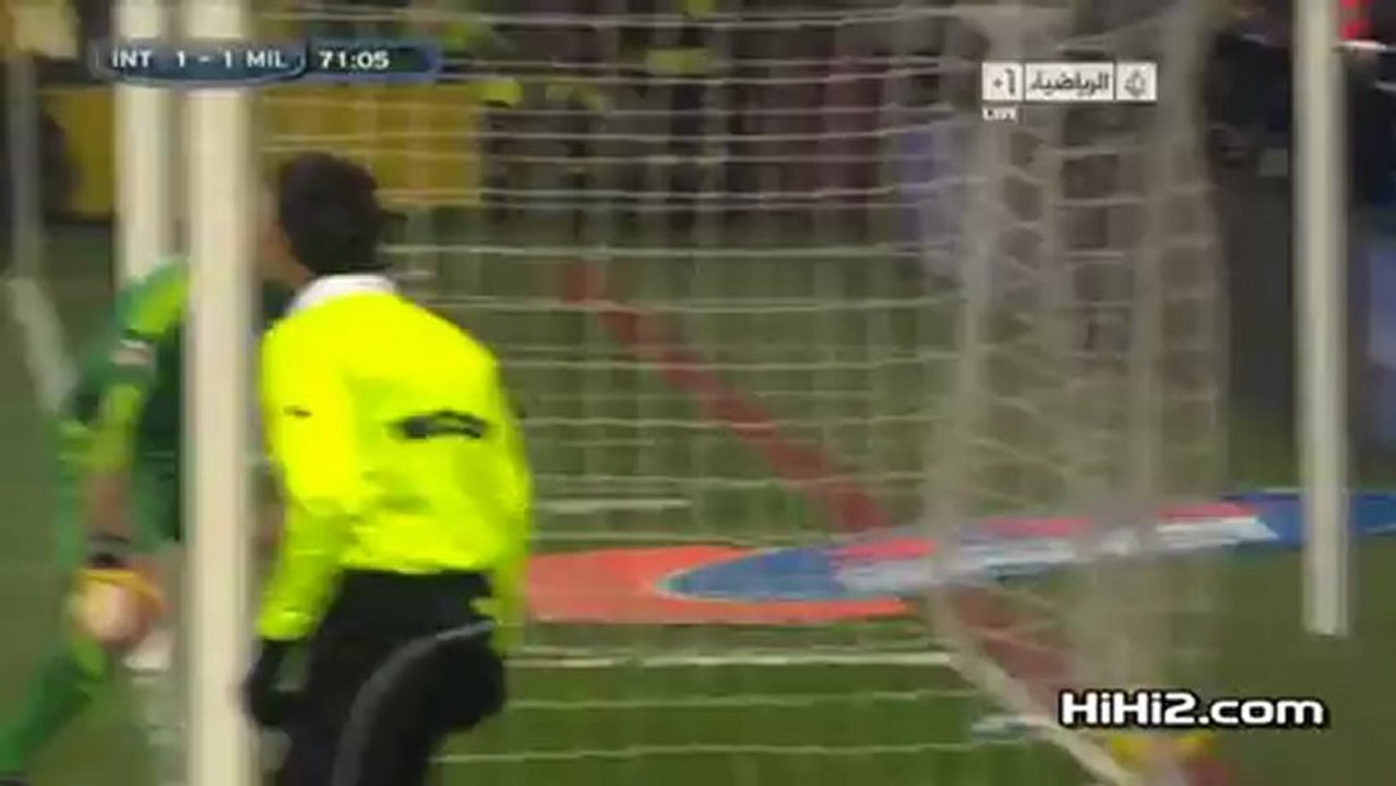 هدف سكيلوتو - انتر ميلان 1-1 ميلان