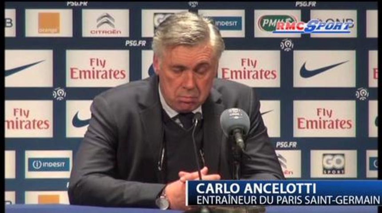 PSG - OM / Ancelotti: "Beckham a montré de bonnes qualités" - 24/02